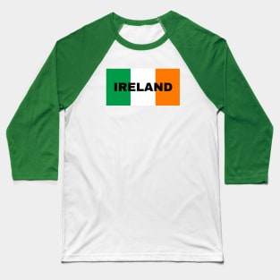 Ireland Flag Baseball T-Shirt